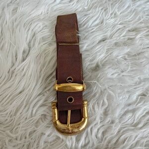 Unique Vintage Mesh Metal Belt